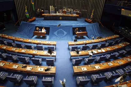 Senado as moscas