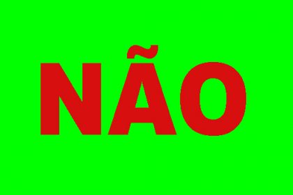 nÃO