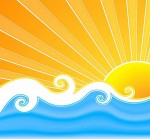 Vector-a-ilustração-de-um-fundo-de-verão-swirly-retro-com-sol-e-agua-malha-bela-crespos-e-design-de-onda-no-centro–222689