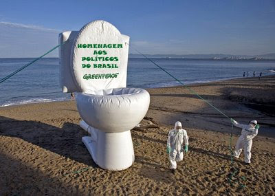 homenagem aos políticos do Brasil